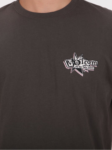 Volcom V Ent Lp Tee - Rinsed Black