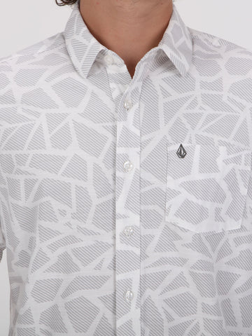 Volcom Shatter Short Sleeve Shirt - White