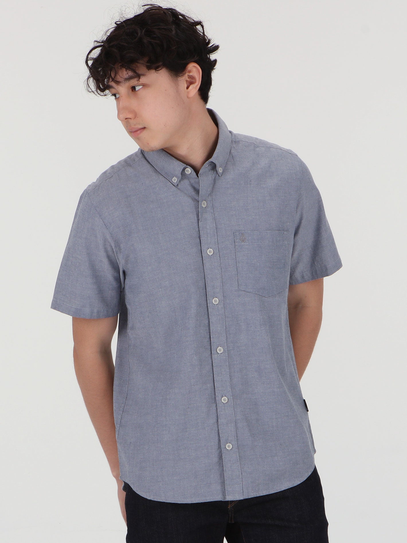 Beckett Oxford Short Sleeve Shirt - BAJA INDIGO