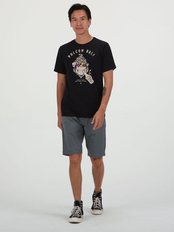  Monkey Drink Tee - Black