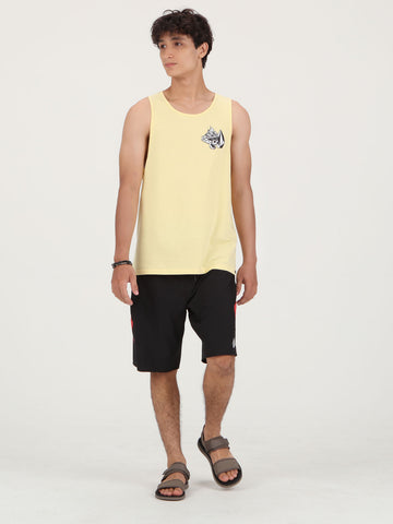 Volcom Wave Seeker Tee - Dawn Yellow