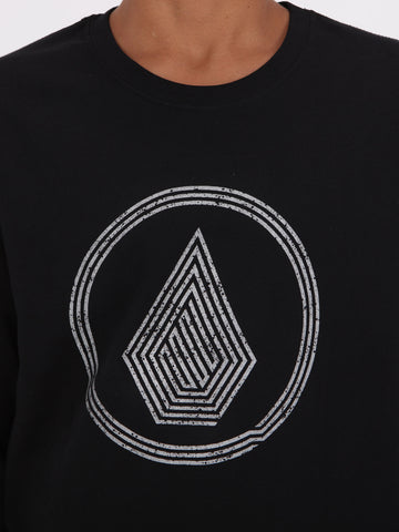 Volcom Big Boys Griffith Long Sleeve Top - Black