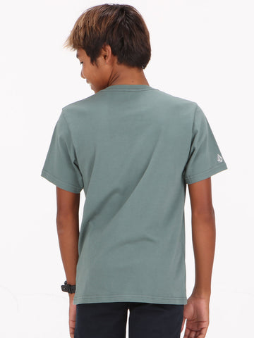 Volcom Big Boys Schatten Tee - Fir Green