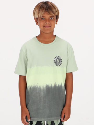 Volcom Big Boys Molcher Dip Dye Tee - Agave