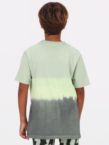 Volcom Big Boys Molcher Dip Dye Tee - Agave