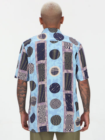 Stone Pegs Short Sleeve Shirt - Ashley Blue