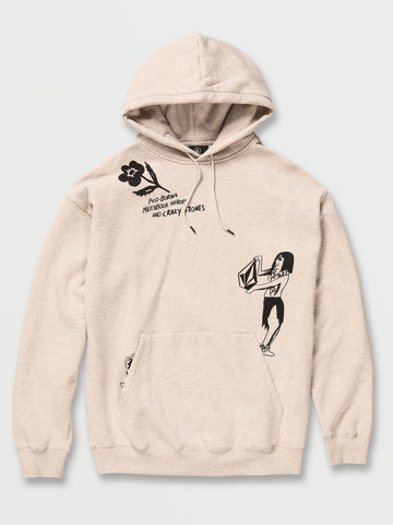 Featured Artist Bob Mollema Hoodie - Whitecap Grey