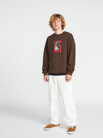 Featured Artist Bob Mollema Sweatshirt - Dark Brown