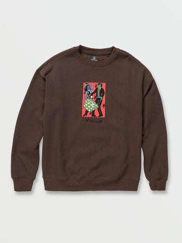 Featured Artist Bob Mollema Sweatshirt - Dark Brown