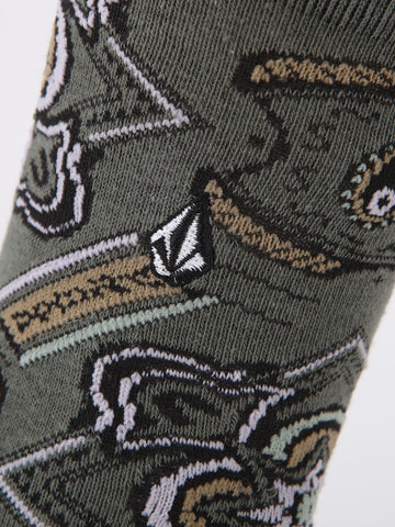 Volcom True Pr Socks - Agave