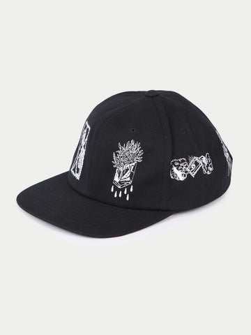 Vaderetro Fa Cap - Black