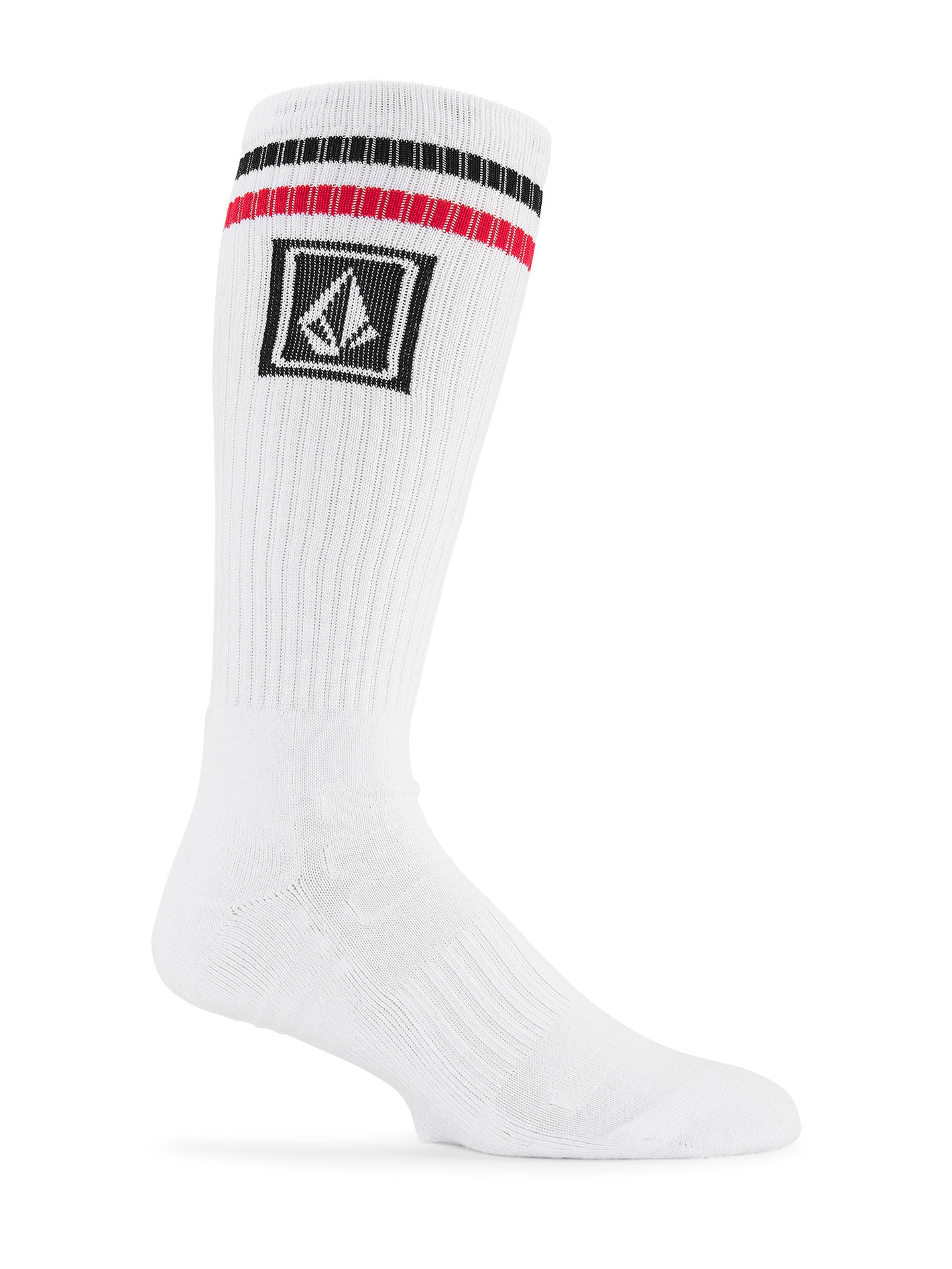 Volcom Ramp Stone Skate Socks - White