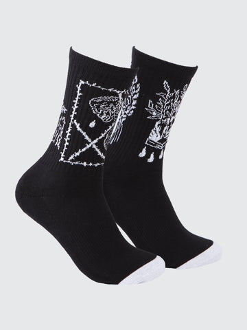 Vaderetro Fa Socks - Black