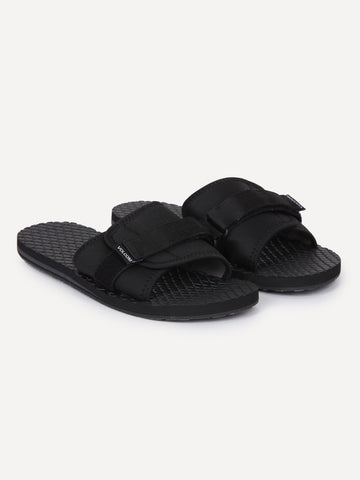 Eco Recliner Slide Sandals - Black Grey