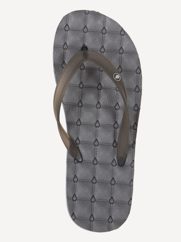 Recliner Rubber 2 Sandals - Black Grey