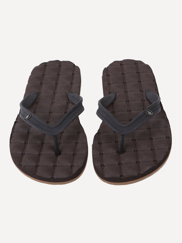 Recliner Rubber 2 Sandals - Brown Combo