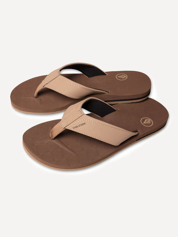 Victor Sandals - Brown Khaki