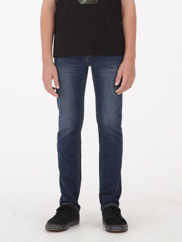 Volcom Big Boys Vorta Slim Fit By Jeans - Atlantic