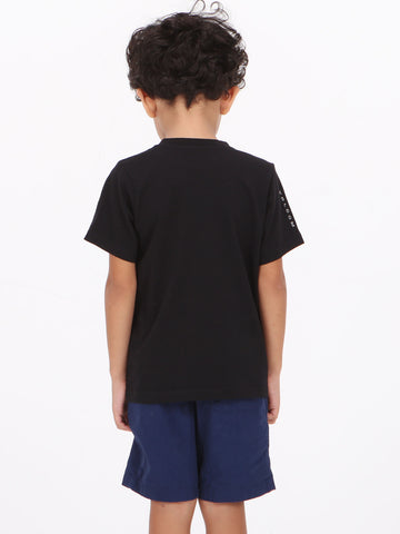 Volcom Little Boys Delave Tee - Black